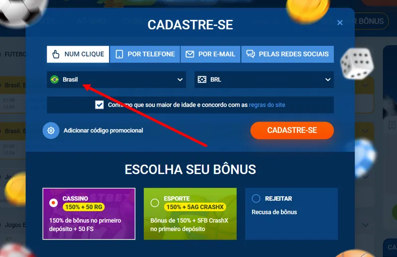 Apostas de futebol no site da MostBet Brasil
