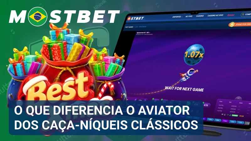 Interface do Aviator com multiplicador em tempo real aparece ao lado de uma grade tradicional de caça-níquel com rolos e símbolos.
