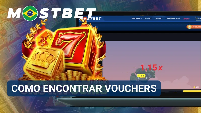 Banners promocionais e áreas de recompensas destacam vouchers vinculados a diferentes campanhas e ofertas.