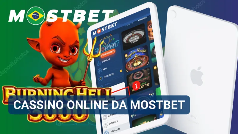 Catálogo do cassino online com miniaturas de slots, jogos de mesa e títulos com dealers ao vivo.