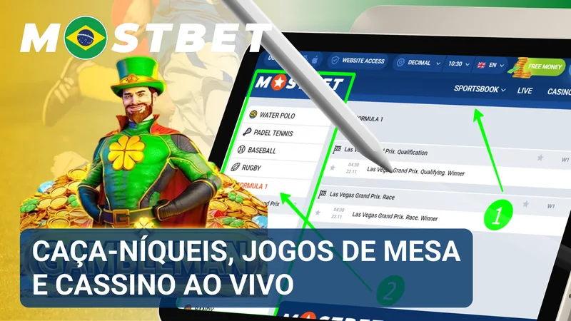 Roletas, mesas de cartas, caça-níqueis e salas com dealers compõem diferentes áreas do catálogo de cassino.