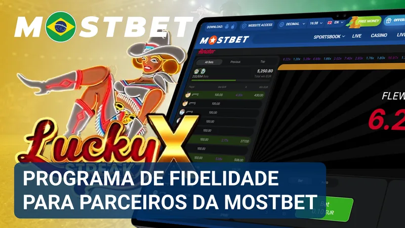 Programa de fidelidade para parceiros da Mostbet