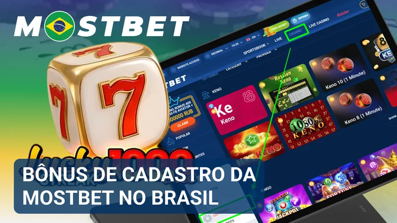 Banner de boas-vindas apresenta uma recompensa promocional vinculada à abertura de uma nova conta no Brasil.